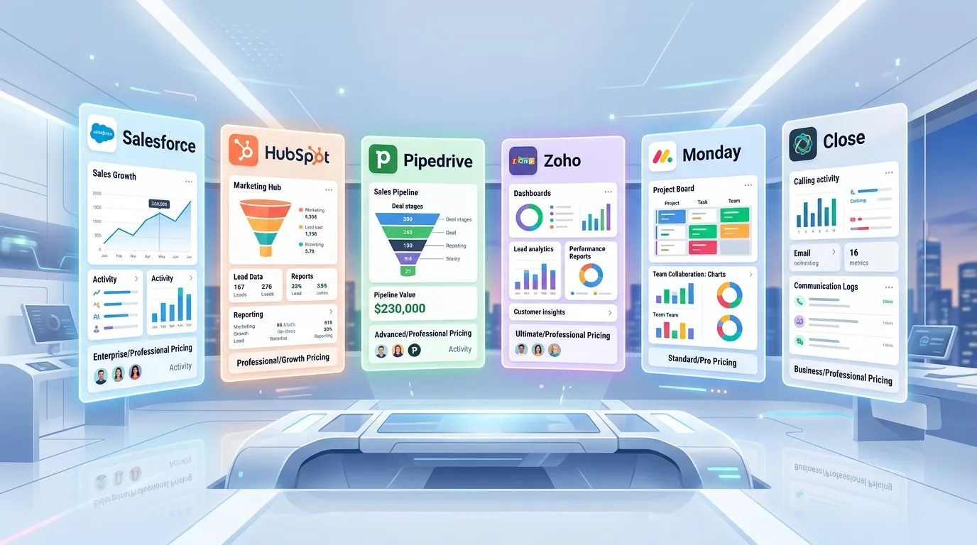 Best CRM Software in 2026: Compared, Ranked, Reviewed